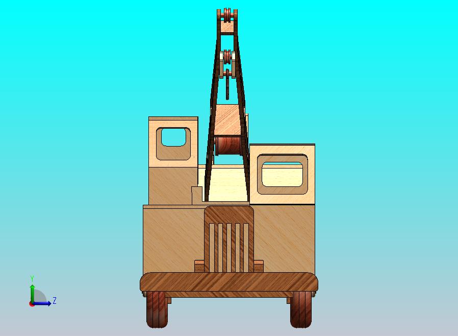 玩具汽车起重机 SW STP