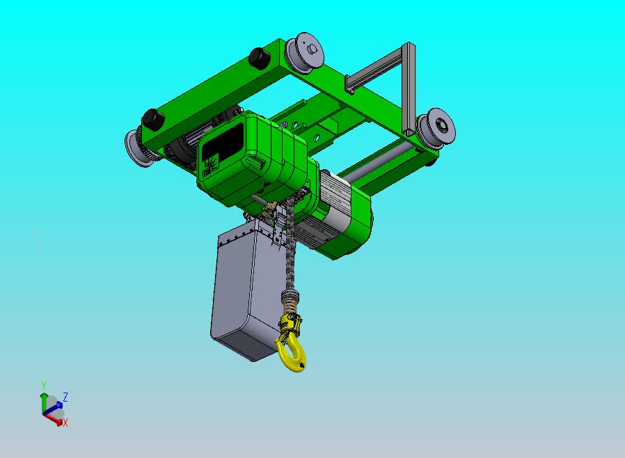 4-电动链式3吨起重机 SW
