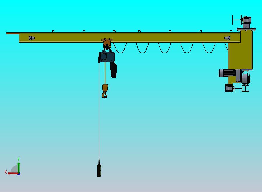 壁挂式起重机1t STP IGS