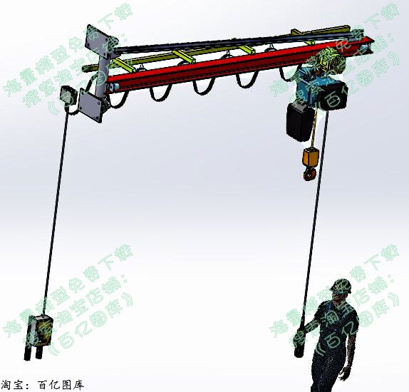 旋转壁挂式起重机-500kg SW STP