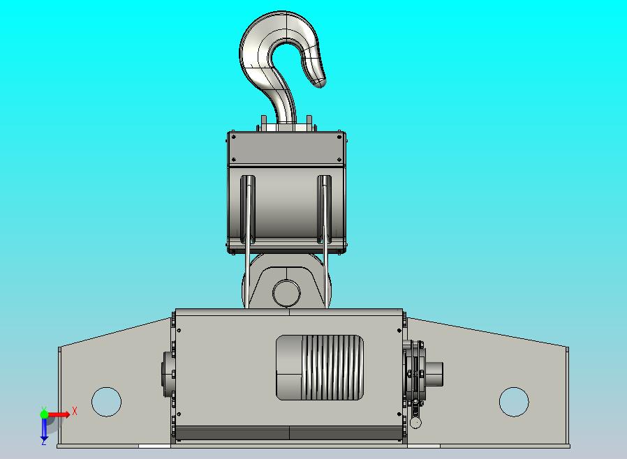 小车用桥式起重机8t STP