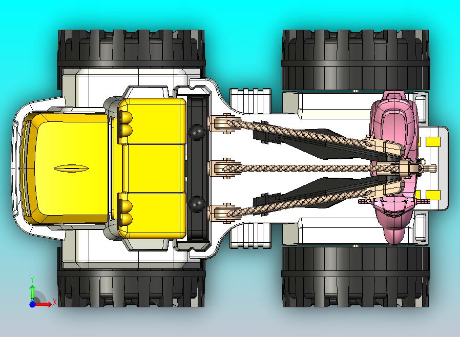 卡车起重机 X_T CREO UG