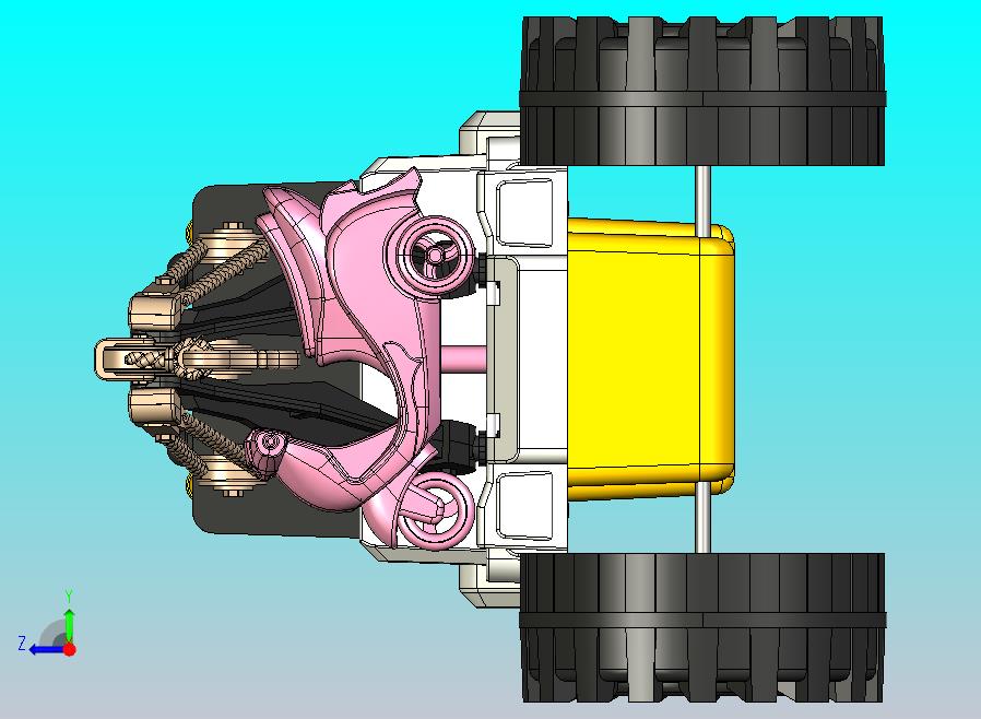 卡车起重机 X_T CREO UG
