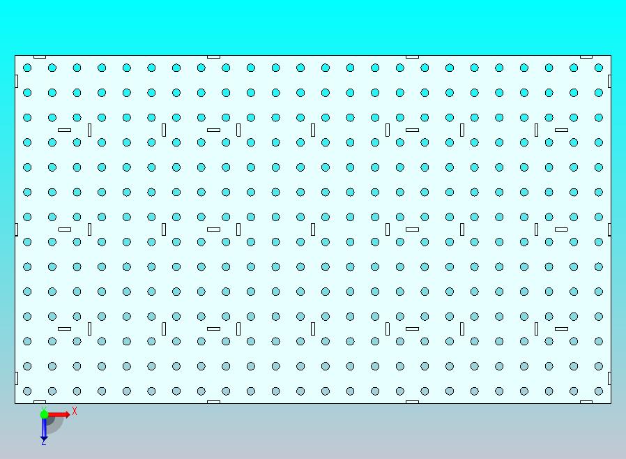 48英寸×28英寸的骨架式桌面组装台面