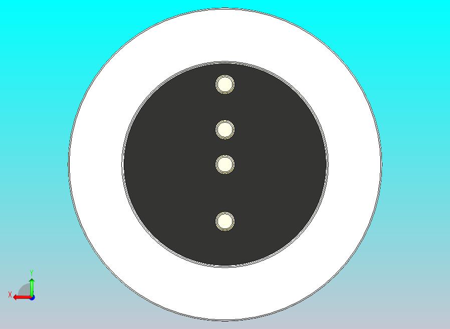 360 度磁性 4 针连接器