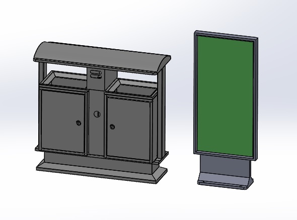 城市公共垃圾桶