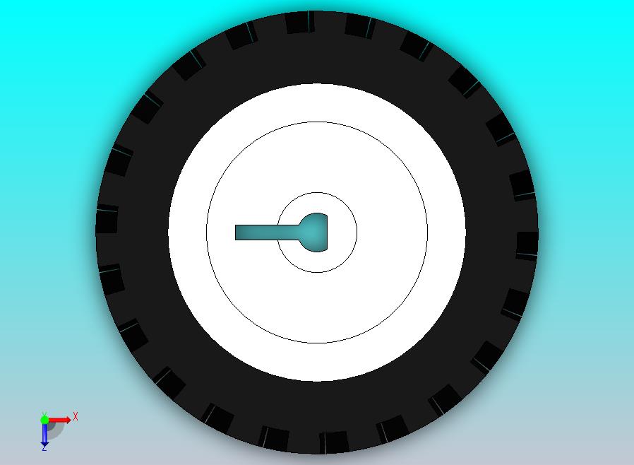 GA12 N20 的车轮 43mm