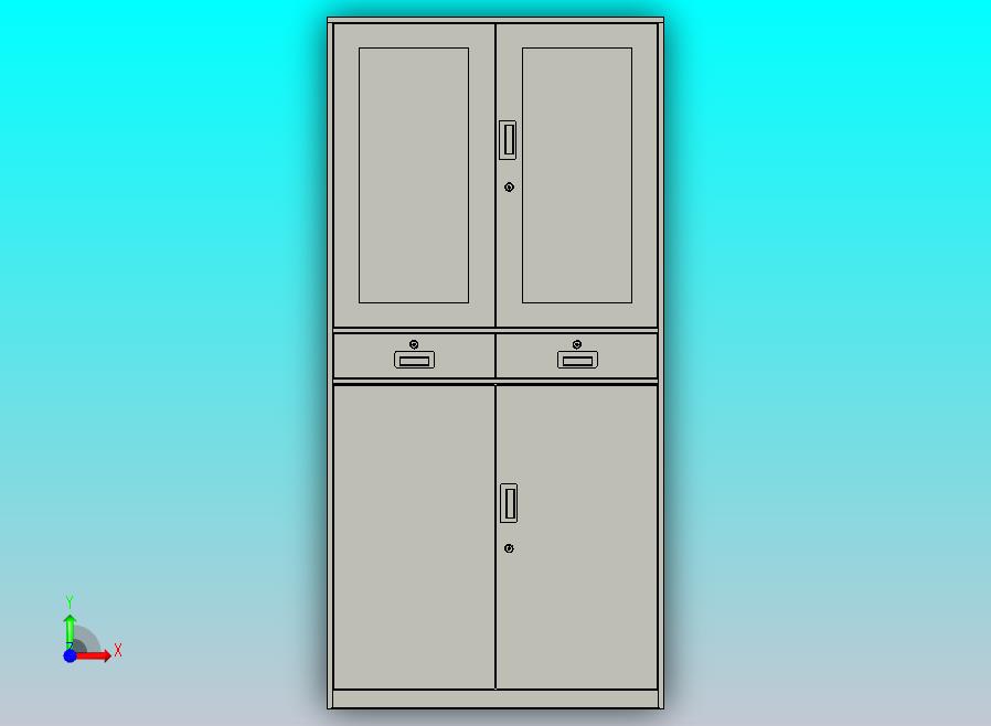 落地式办公文件柜