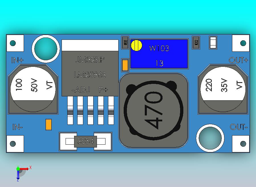 降压转换器 LM2596