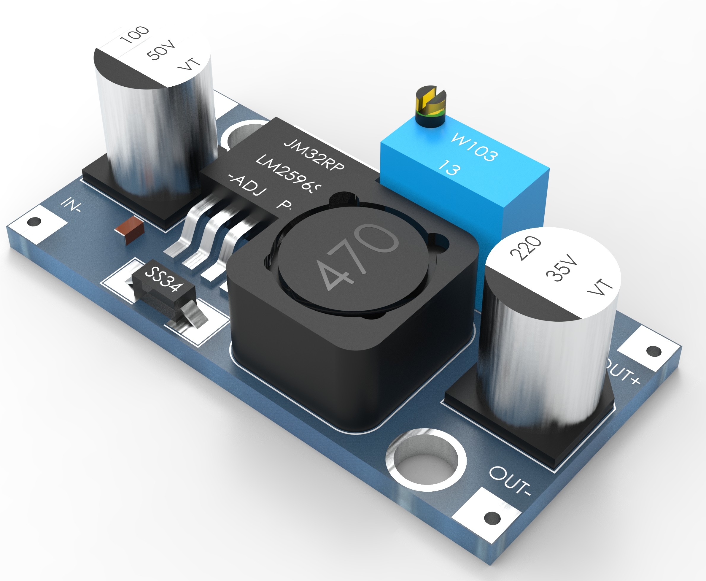 降压转换器 LM2596