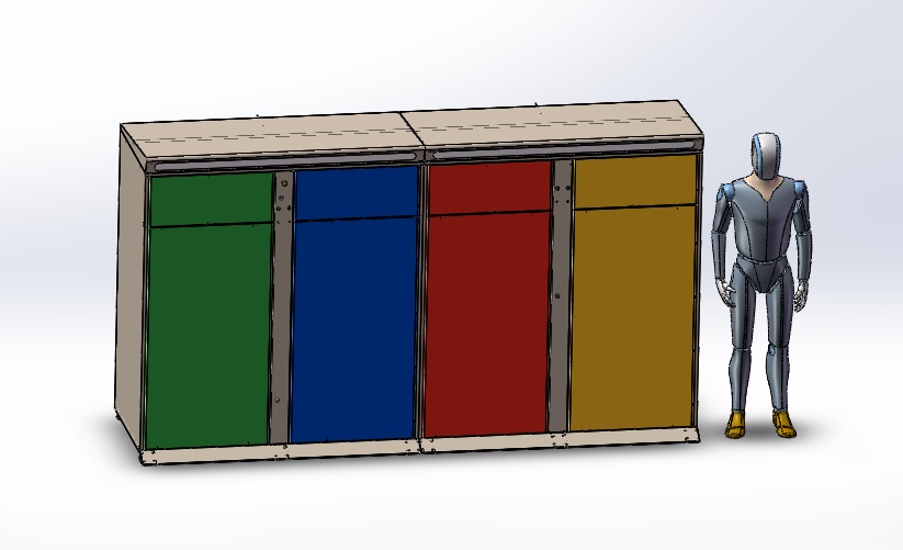 垃圾分类与回收柜