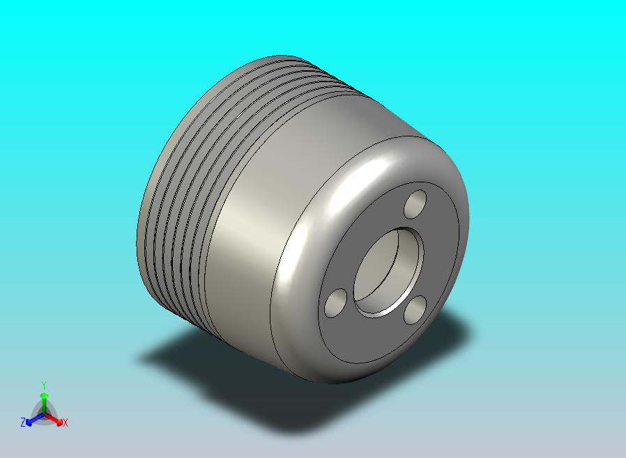 燃气索博尔泵的缩小型皮带轮