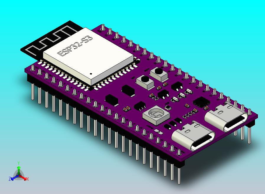 MC ESP32-S3（紫色）