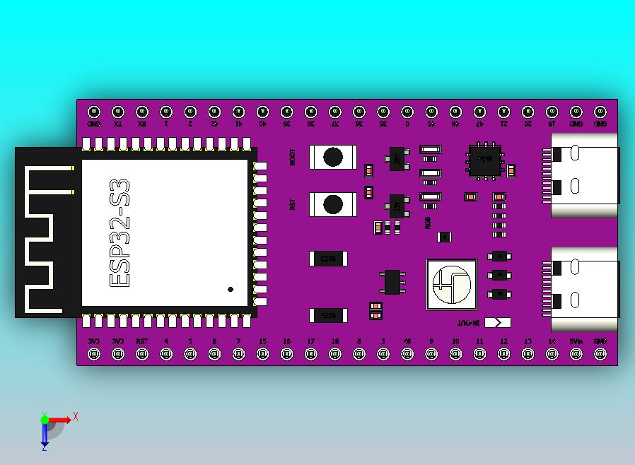 MC ESP32-S3（紫色）