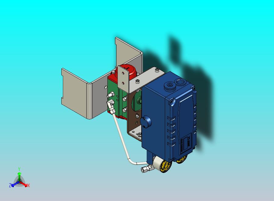 气动Motor_mounting
