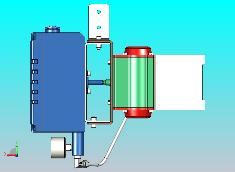 气动Motor_mounting
