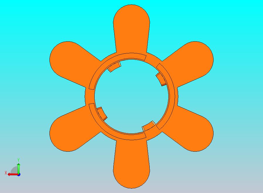 塑料型蜘蛛联轴器