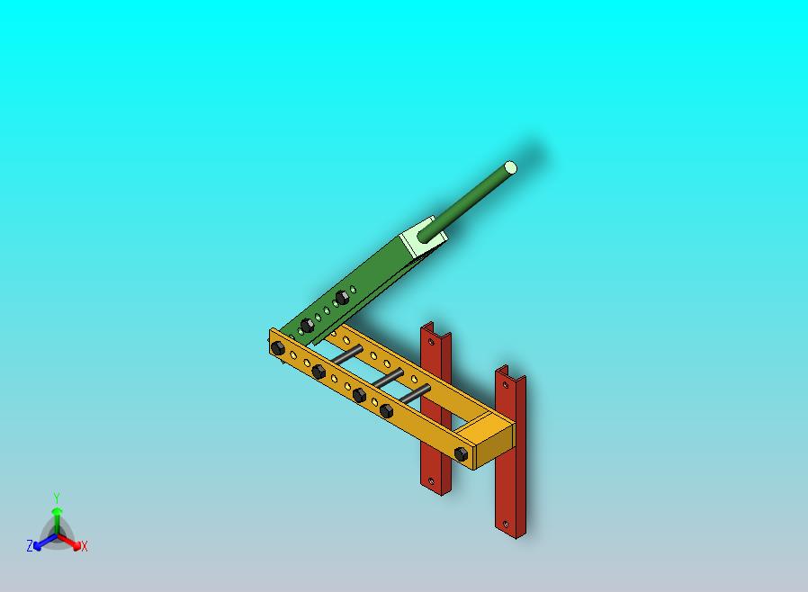 台式手动弯管机