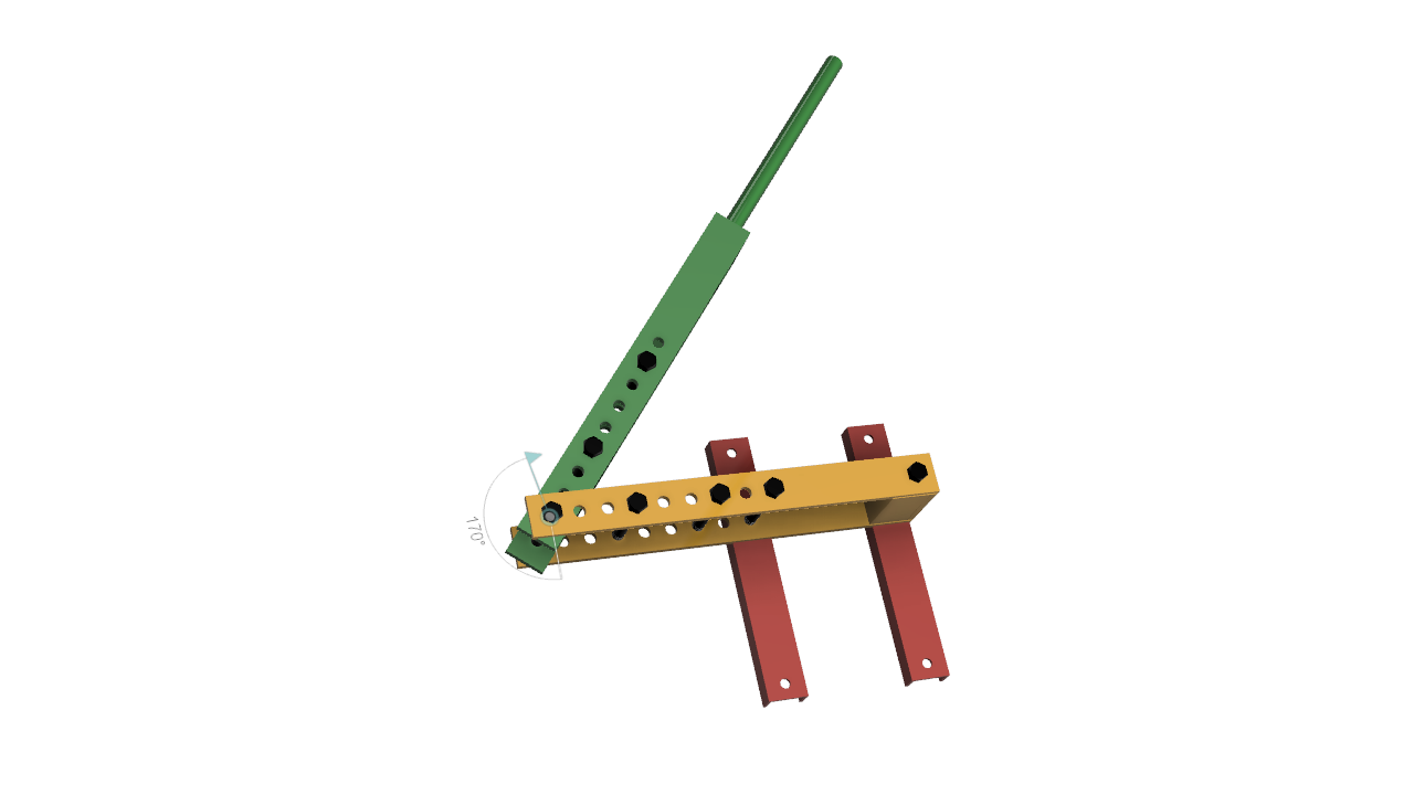 台式手动弯管机