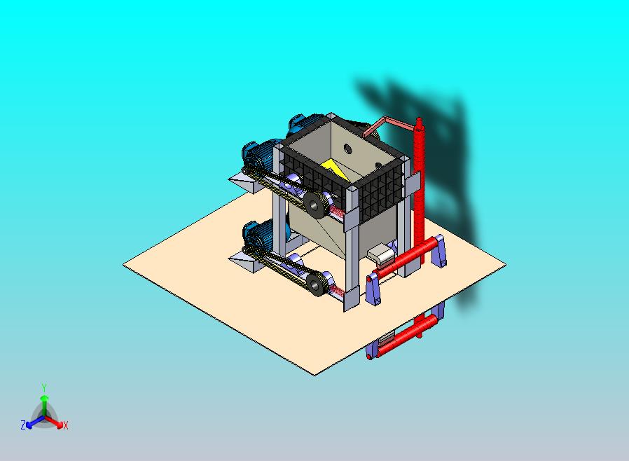 破碎机的一部分
