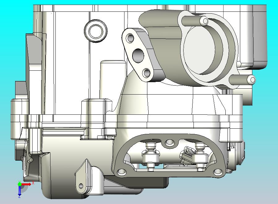 摩托车发动机缸盖ZS194MQ