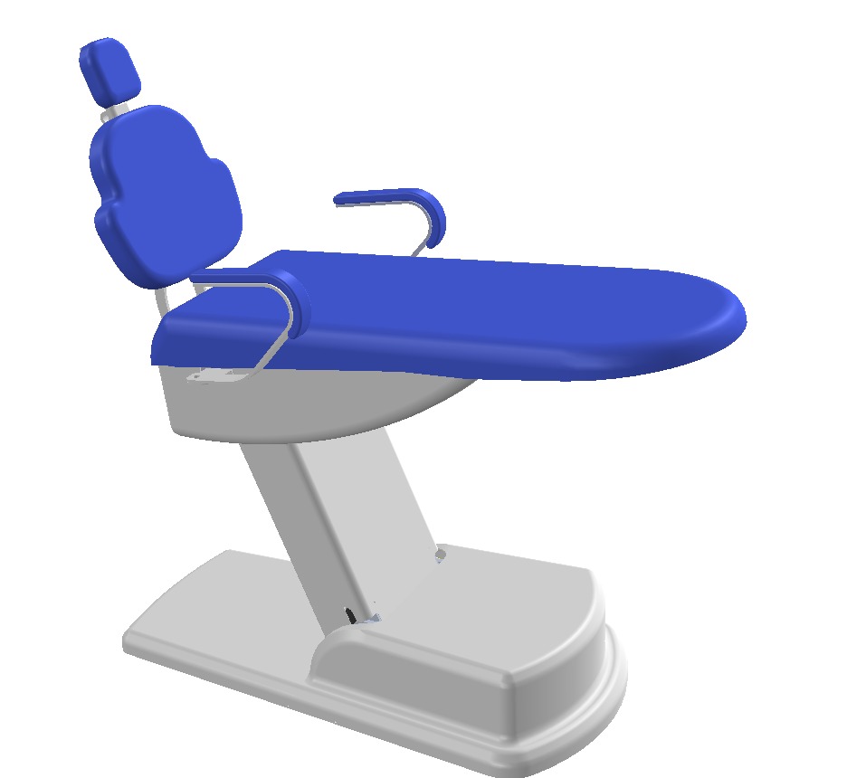 牙科椅机构 3D CAD 文件