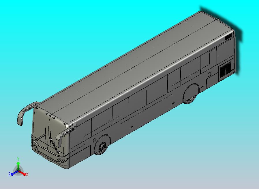 新能源城市客车外观车型