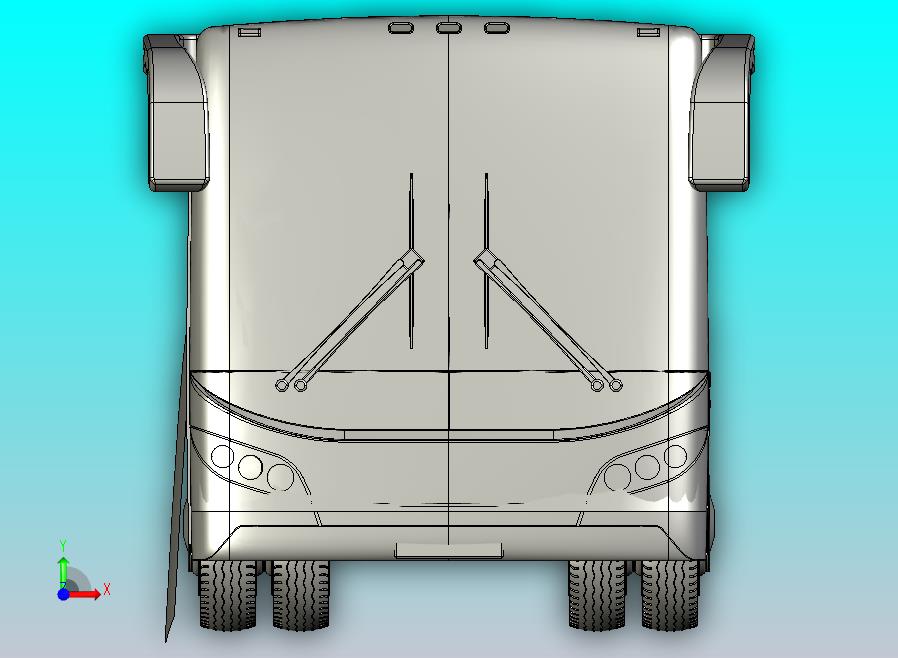 新能源城市客车外观车型