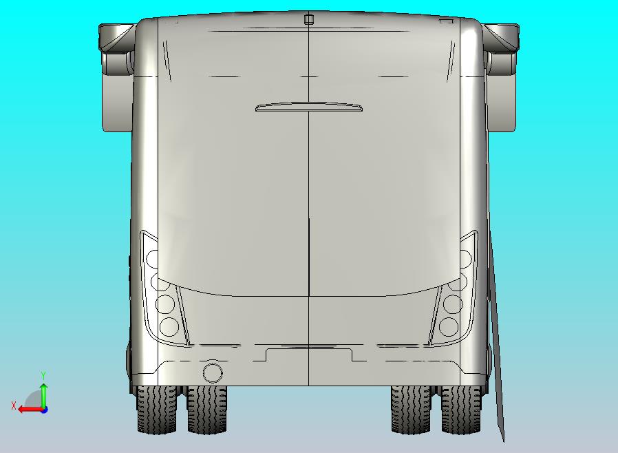新能源城市客车外观车型