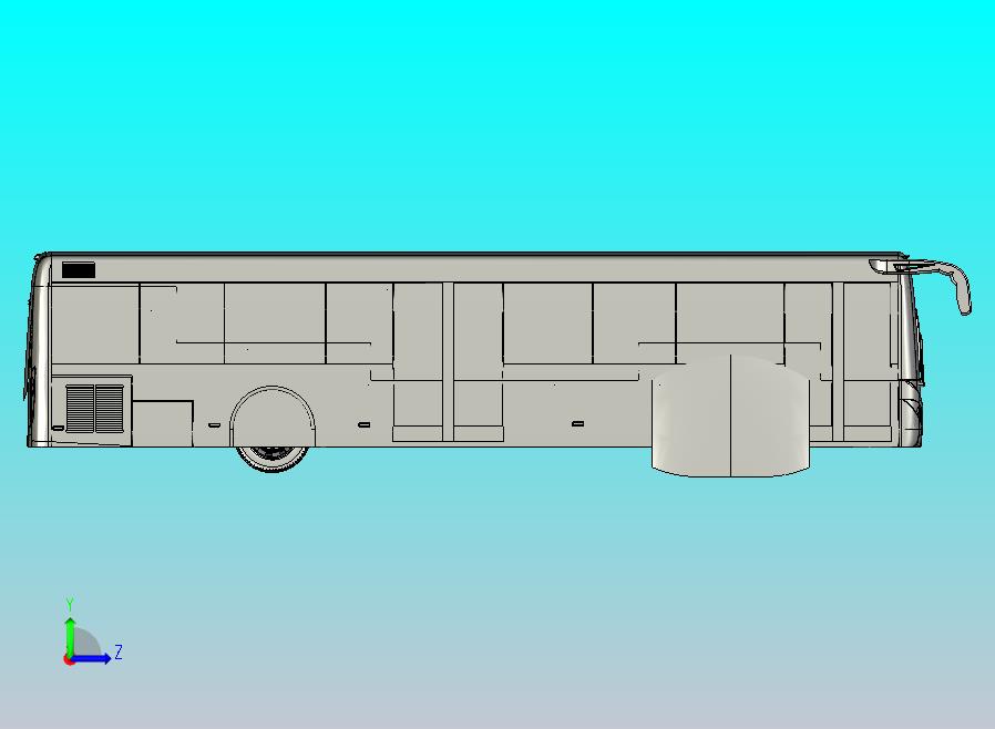 新能源城市客车外观车型