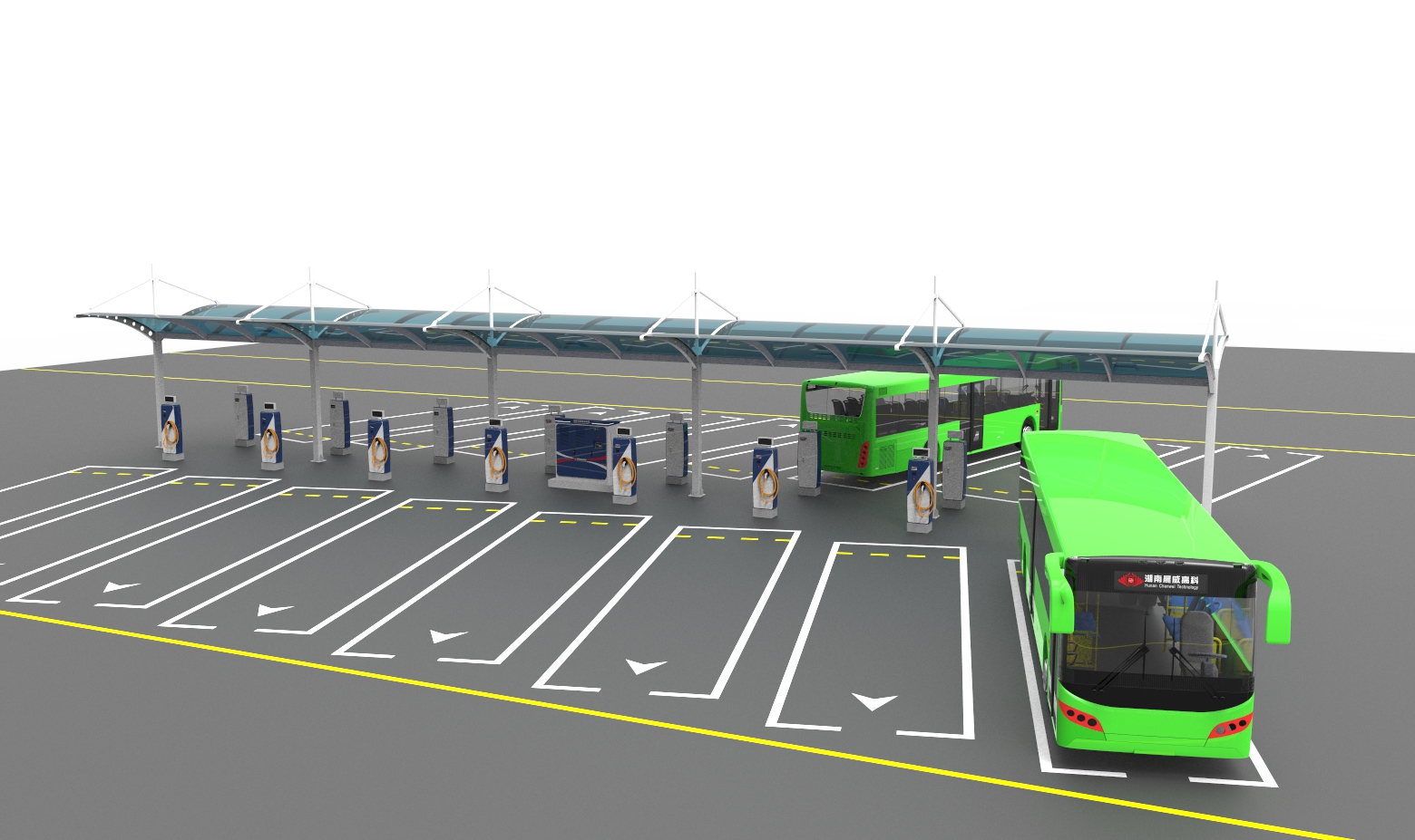 新能源城市客车外观车型