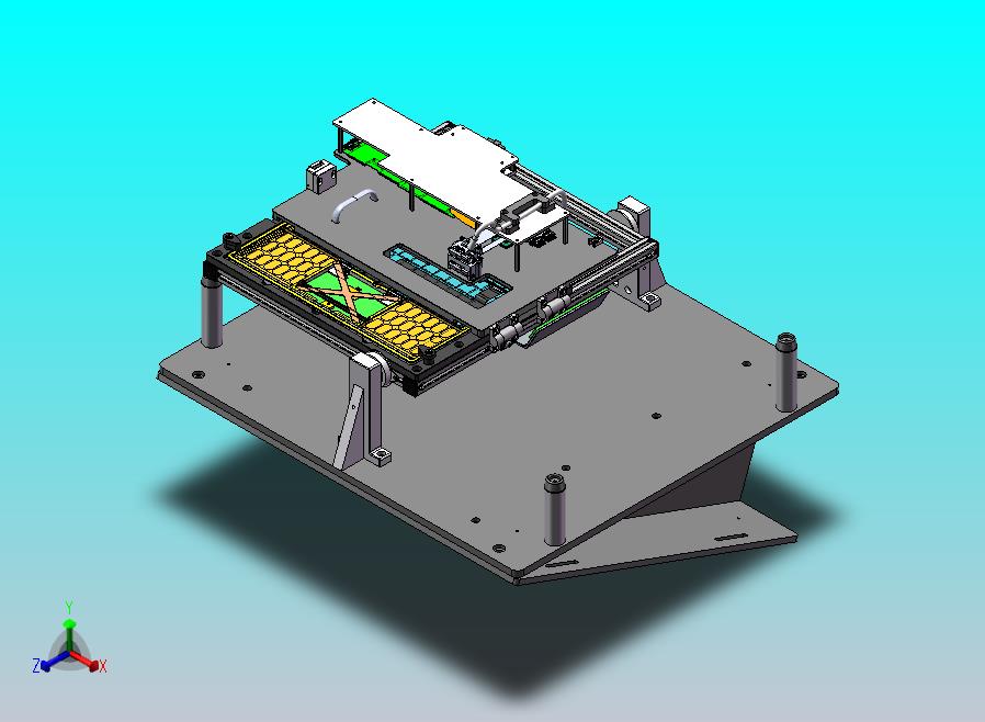 桌面式翻转测试治具