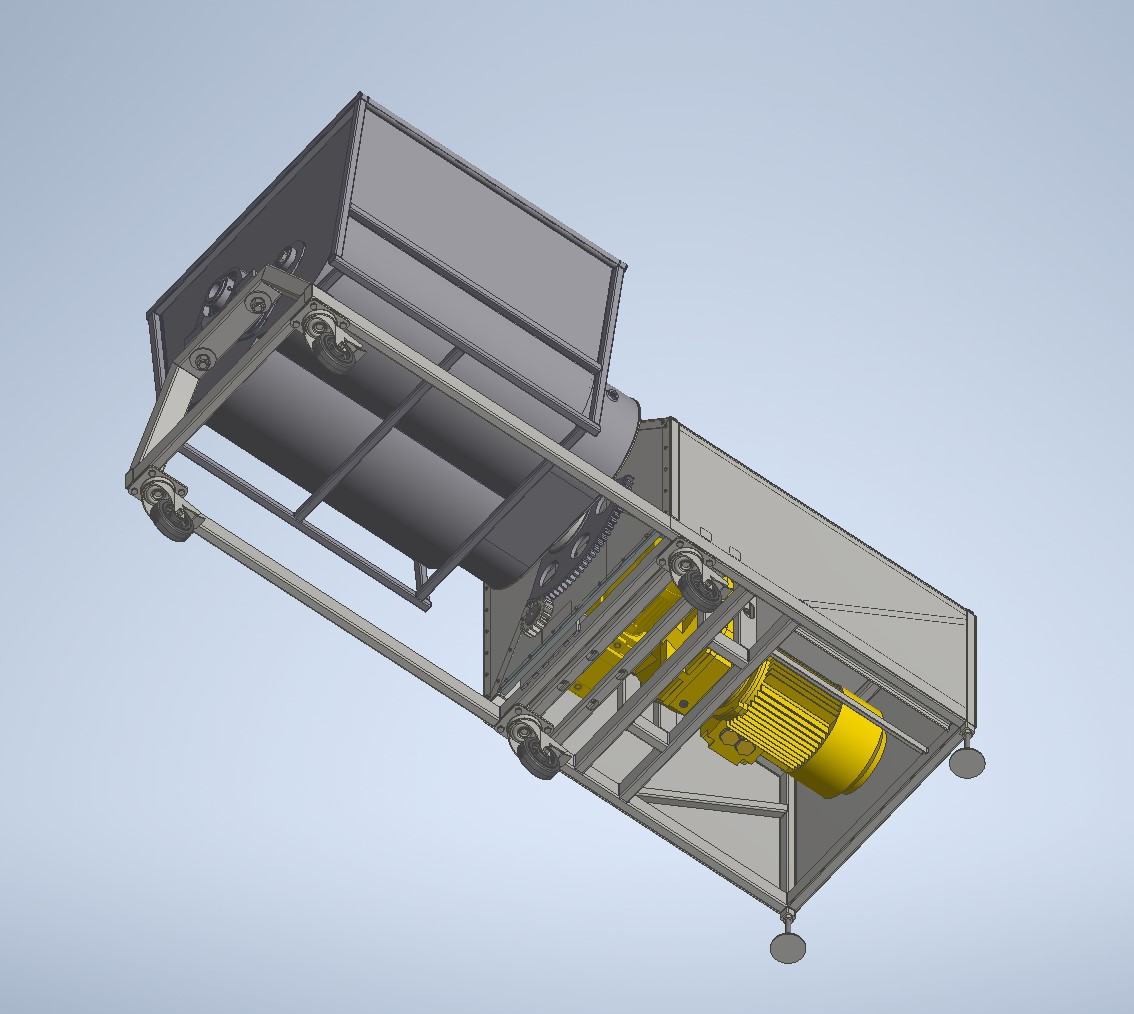 自动翻拌和面机