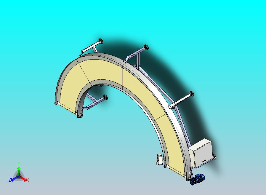 180度转弯皮带输送机