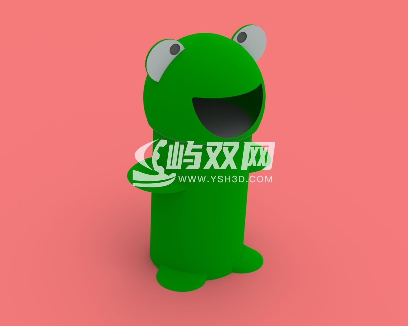 儿童剧院垃圾桶