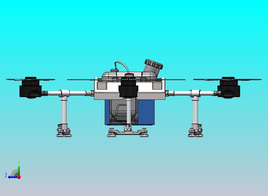 农用无人机模型