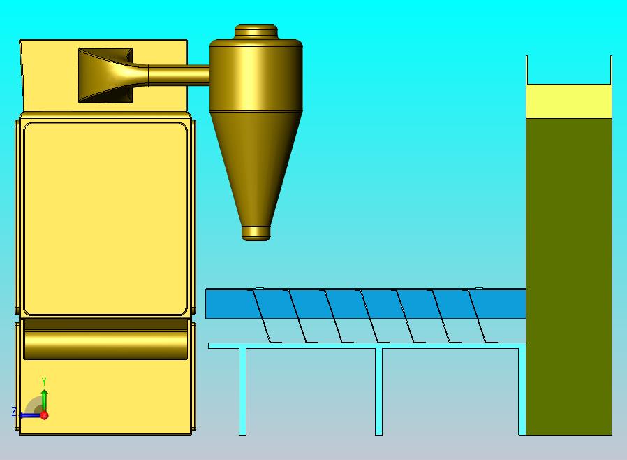 自动下料运送流水线