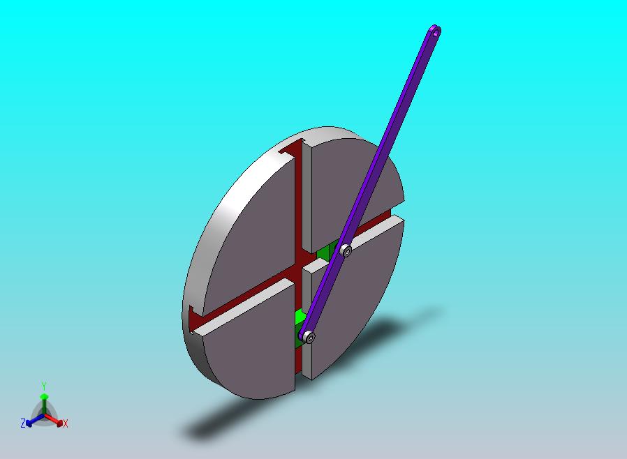 双滑块滑移机构