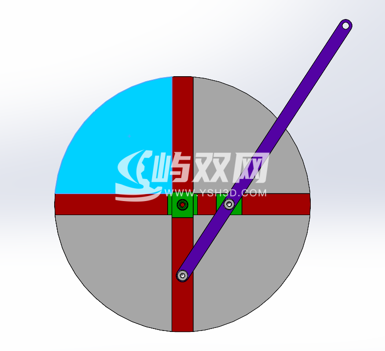 双滑块滑移机构