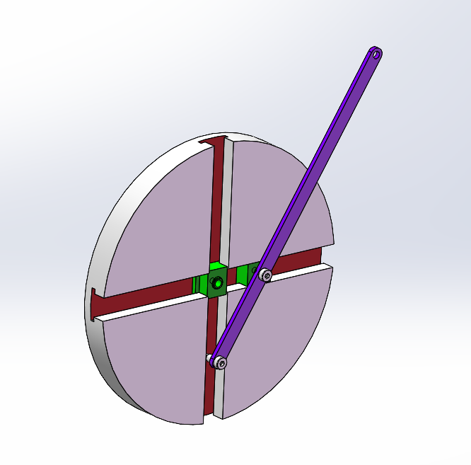 双滑块滑移机构