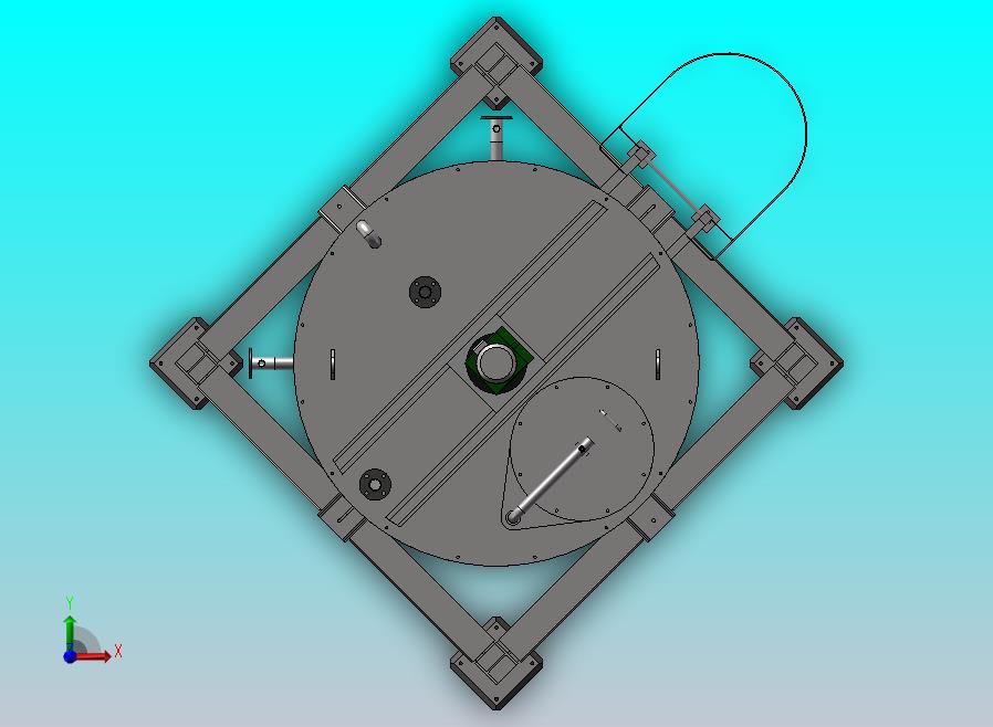 立式钢结构搅拌罐