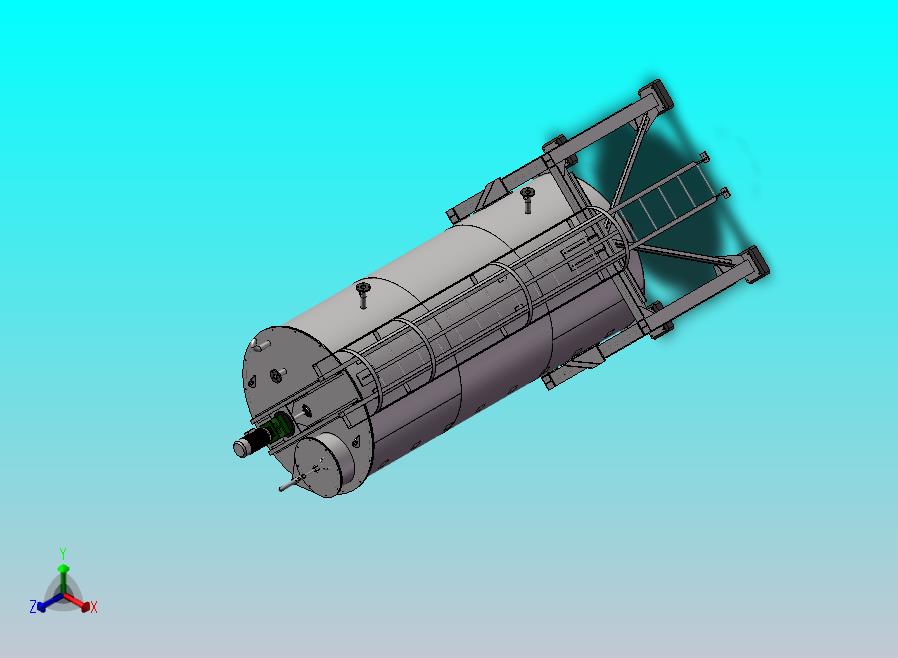 立式钢结构搅拌罐
