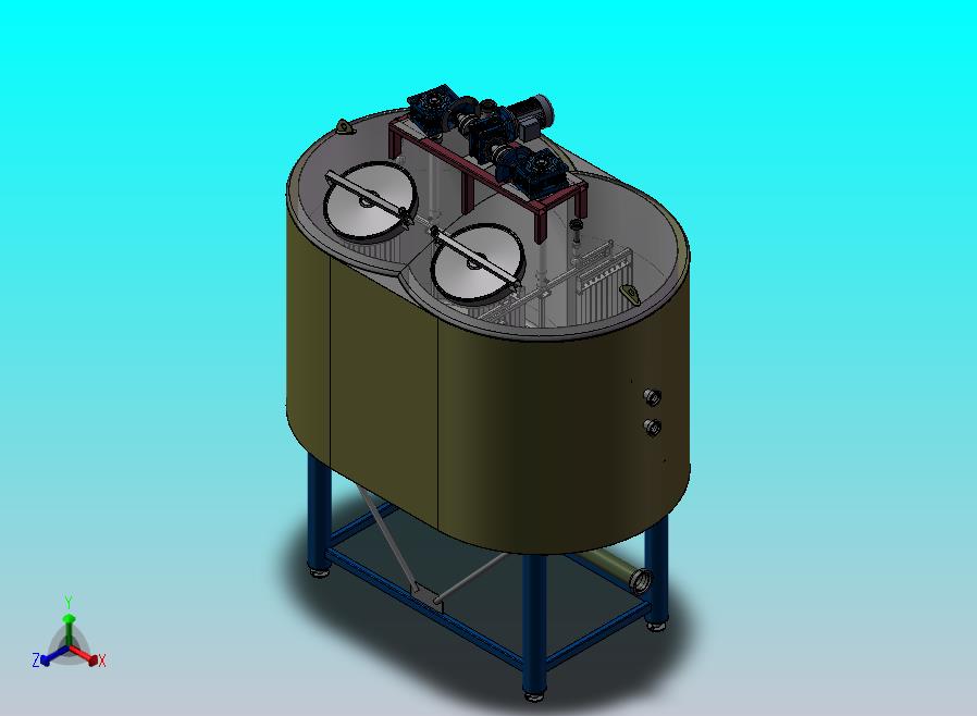 57-奶酪生产搅拌灌