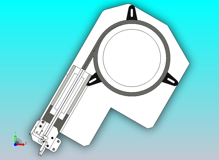 盖帽上料振动盘模型SW2012