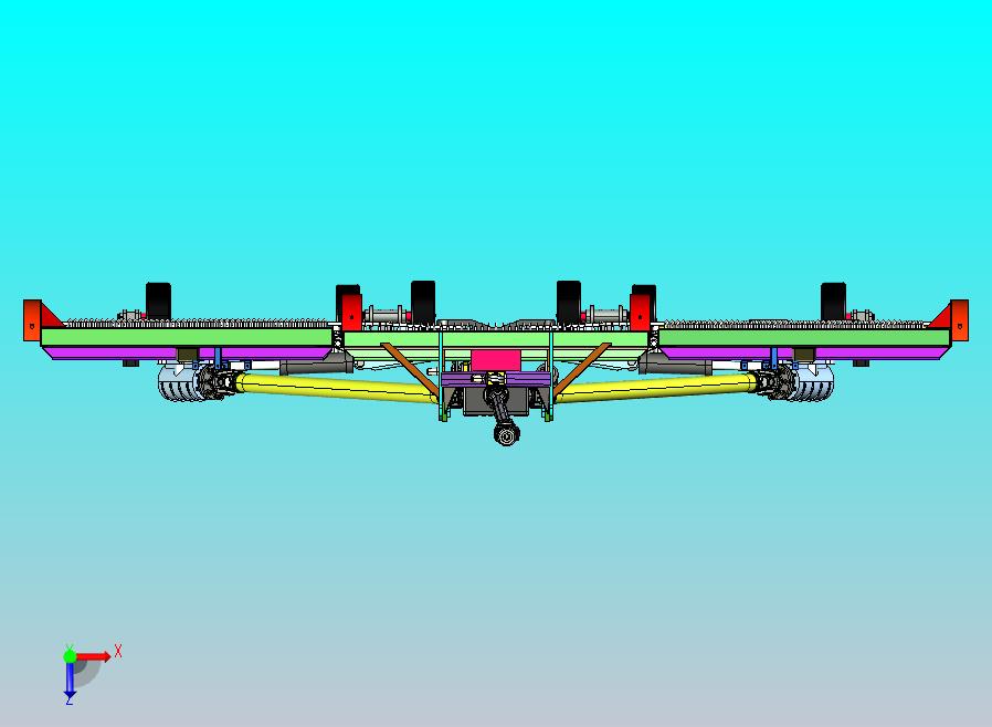 可折叠拖车式割灌机