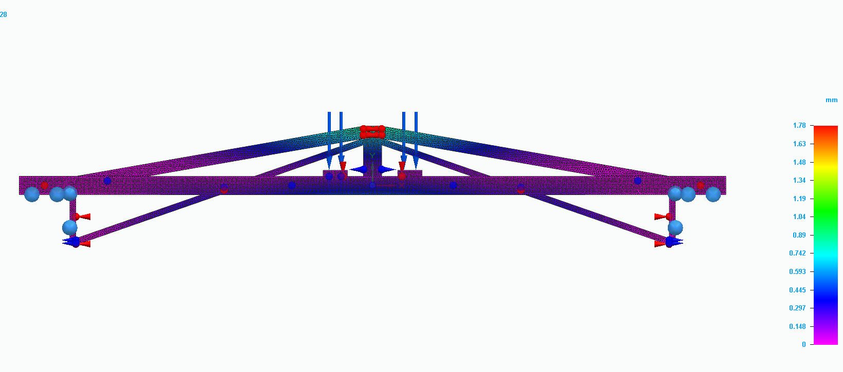 114生活科技競賽 bridge stress