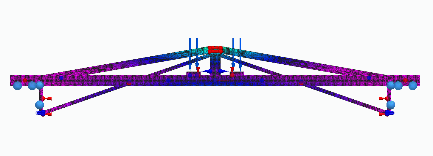 114生活科技競賽 bridge stress
