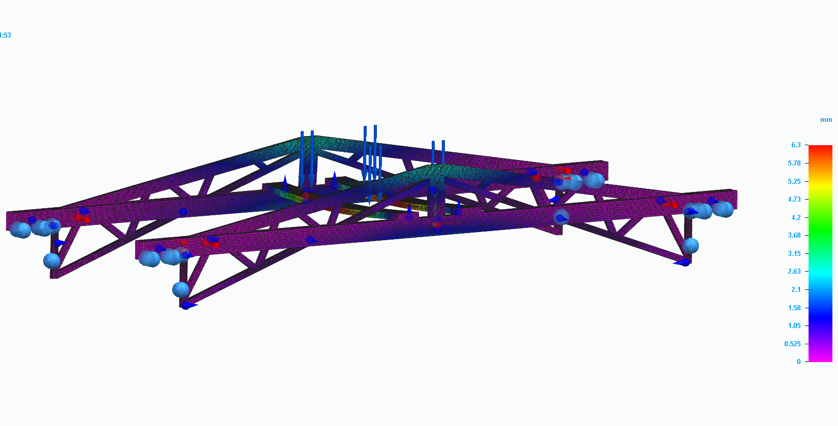 114生活科技競賽 bridge stress