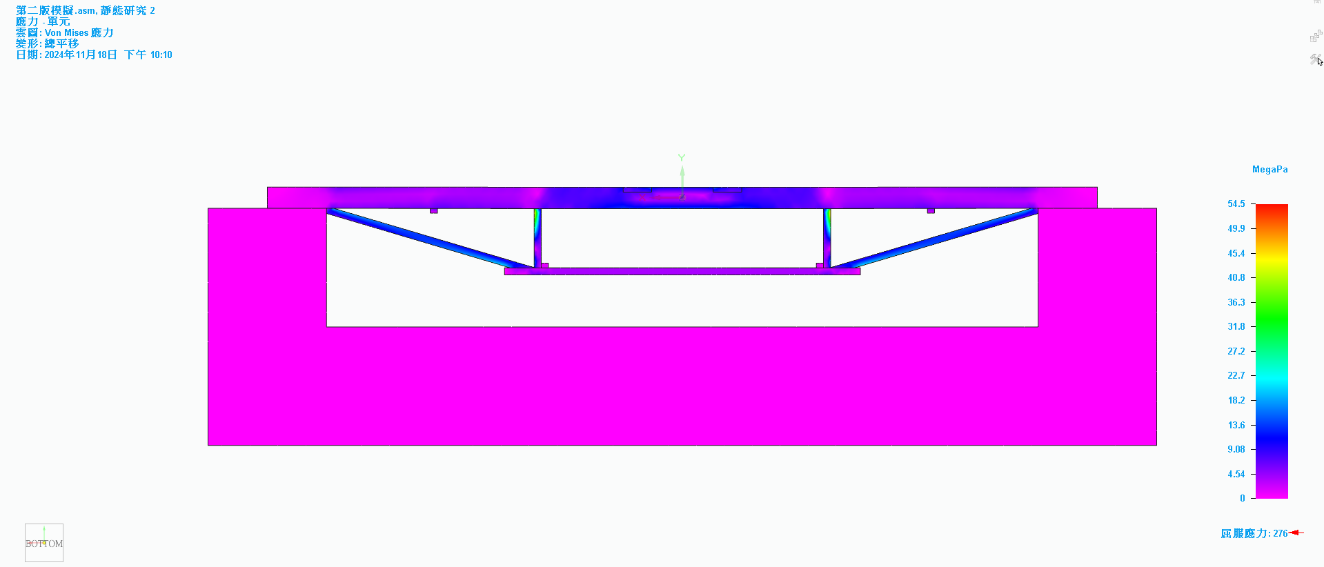 114生活科技競賽 bridge stress