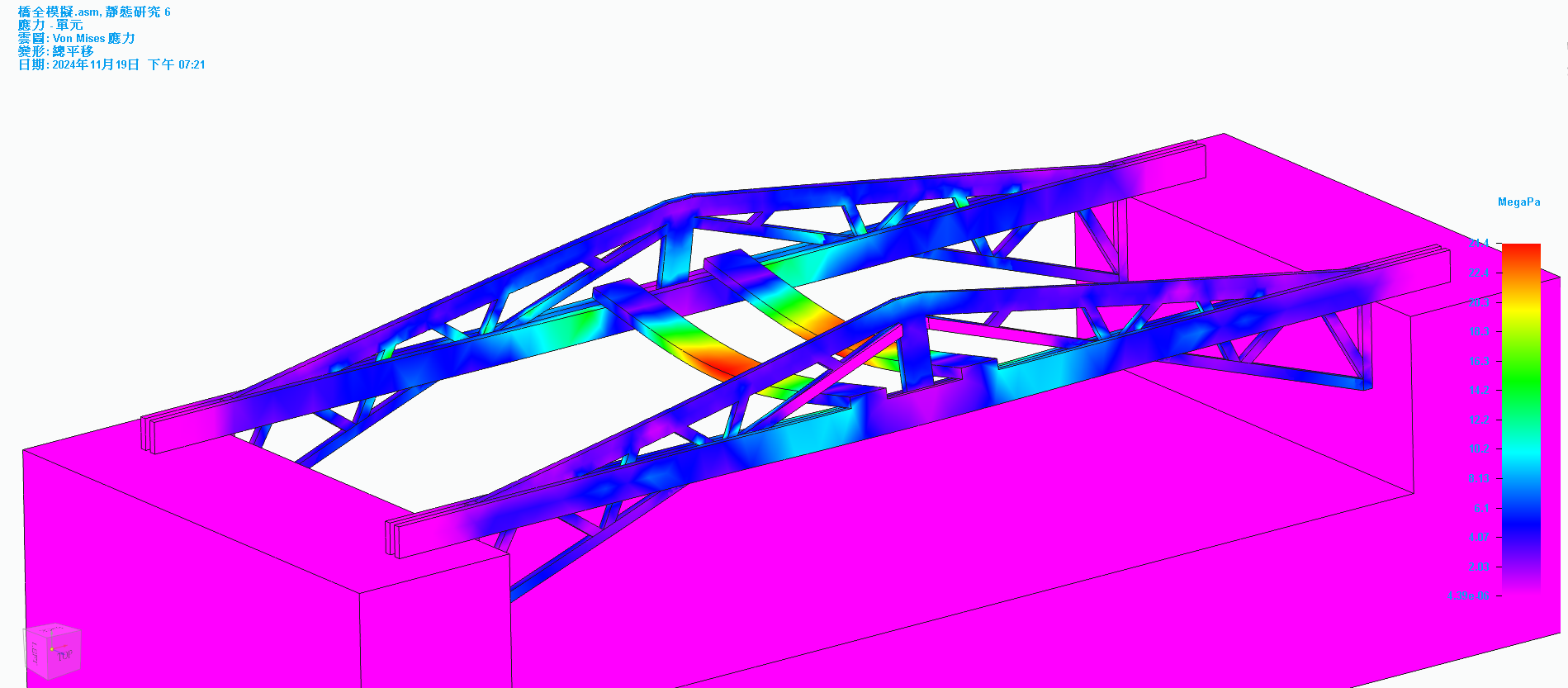 114生活科技競賽 bridge stress